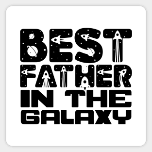 Best Father In The Galaxy Sticker